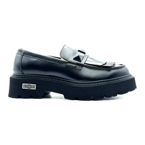 Cult Stiliga Moccasin Skor Kollektion Black, Dam