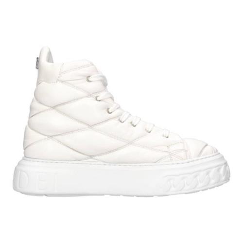 Casadei Sneakers Vit White, Dam