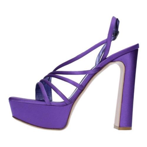 Le Silla Sandaler Lila Purple, Dam