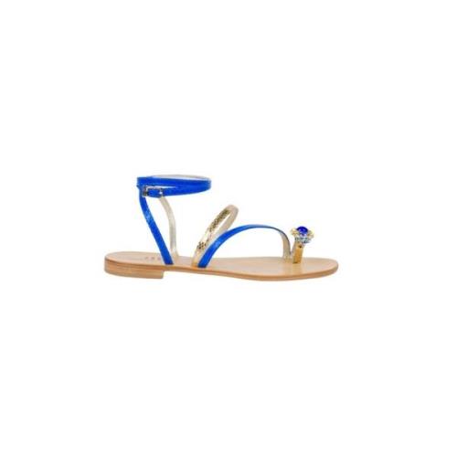 Emanuela Caruso Sandals Blue, Dam