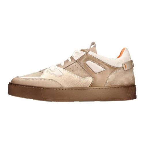 Santoni Sneakers Beige Beige, Herr