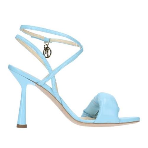 Manila Grace Sandaler Clear Blue Blue, Dam