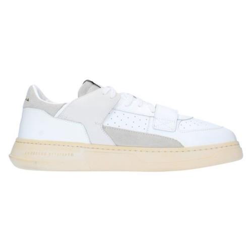 RUN OF Sneakers White White, Herr