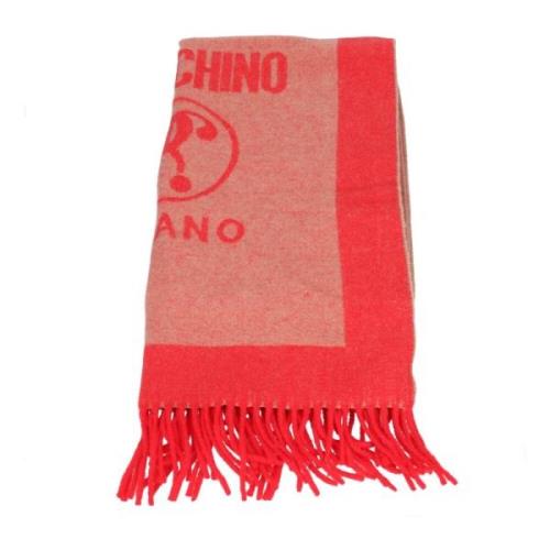 Moschino Scarfs Röd Red, Dam