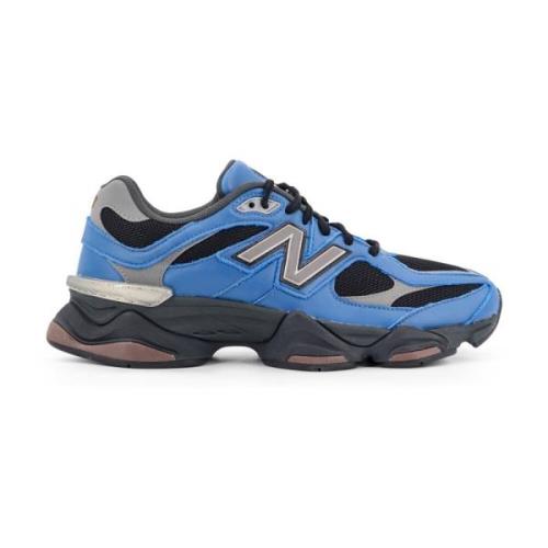 New Balance Mesh Sneakers med Lärdetaljer Blue, Herr