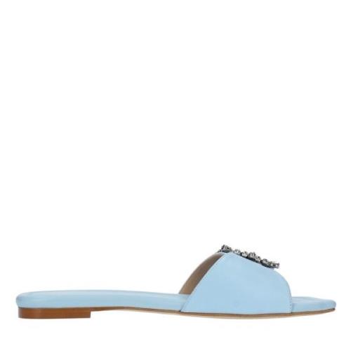 Stuart Weitzman Sandaler Clear Blue Blue, Dam