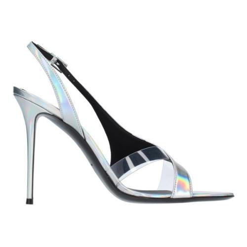 Giuseppe Zanotti Sandaler Silver Multicolor, Dam