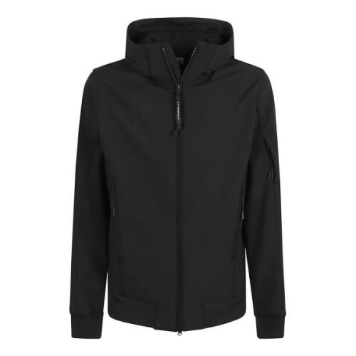 C.p. Company Svart Jacka Aw24 Vindtät Vattenavvisande Black, Herr