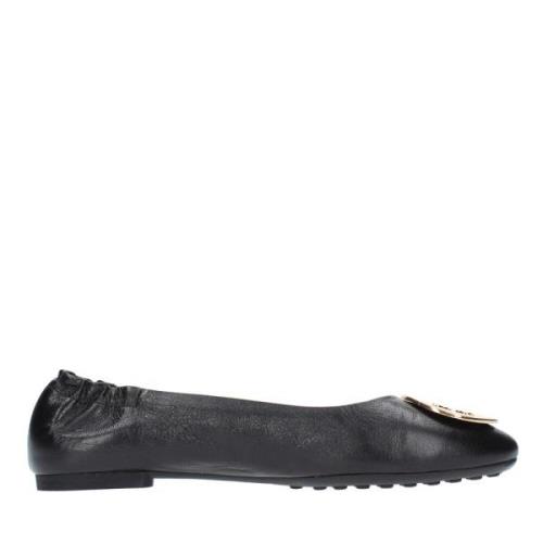 Tory Burch Platta skor Svart Black, Dam