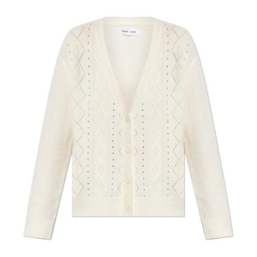 Samsøe Samsøe Cardigan Sale Beige, Dam