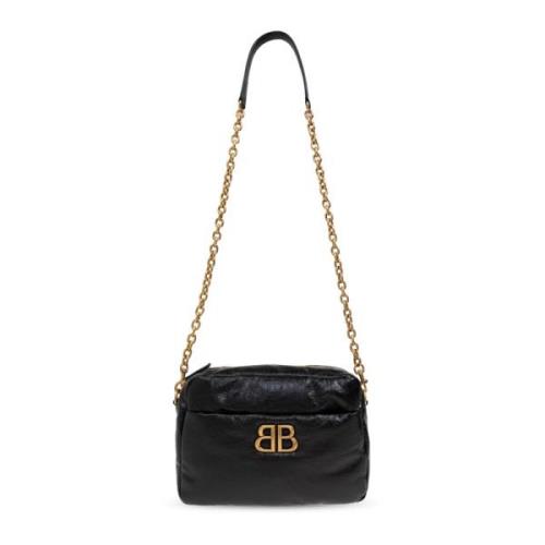 Balenciaga Axelväska Monaco Liten Black, Dam