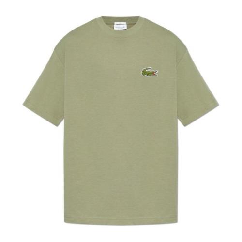 Lacoste T-shirt med logotyp Green, Unisex