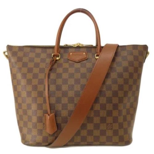 Louis Vuitton Vintage Pre-owned Canvas louis-vuitton-vskor Brown, Dam