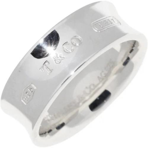 Tiffany & Co. Pre-owned Pre-owned Metall ringar Gray, Dam