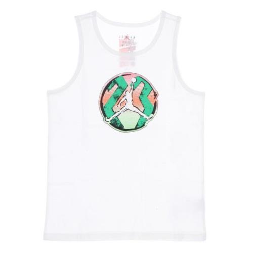 Jordan Sport DNA Hybrid Tank Vit White, Herr