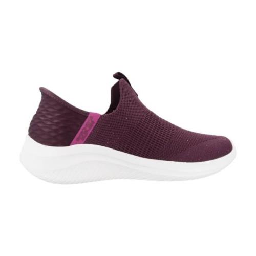 Skechers Stiliga Flex Sneakers för Kvinnor Purple, Dam