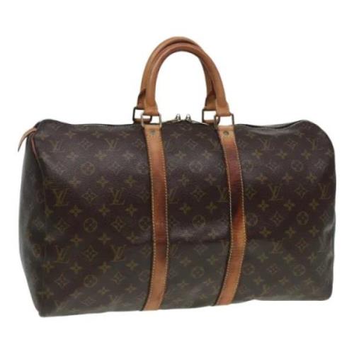 Louis Vuitton Vintage Pre-owned Canvas louis-vuitton-vskor Brown, Dam