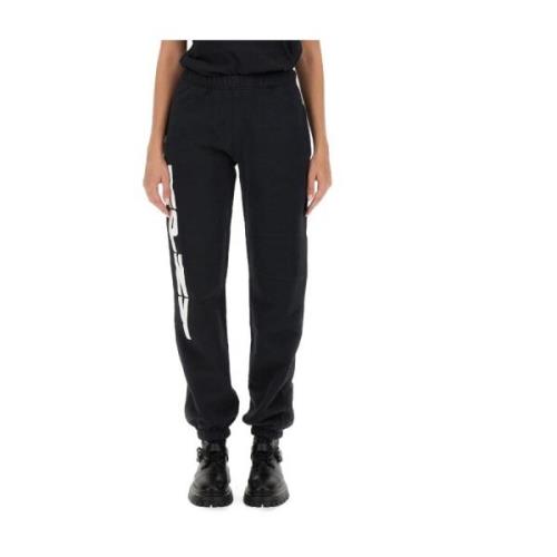 Heron Preston Bomull Joggingbyxor Regular Fit Black, Dam