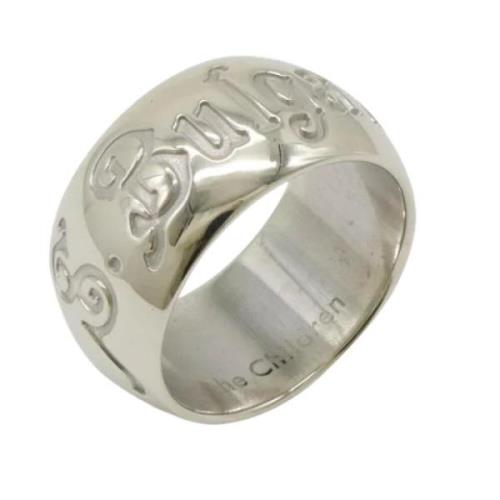 Bvlgari Vintage Pre-owned Metall ringar Gray, Dam