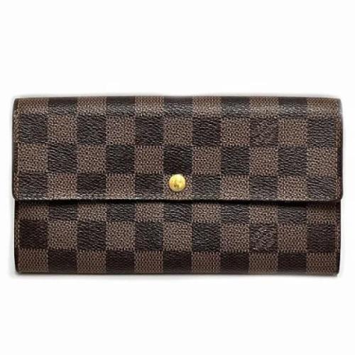 Louis Vuitton Vintage Pre-owned Canvas plnbcker Brown, Dam