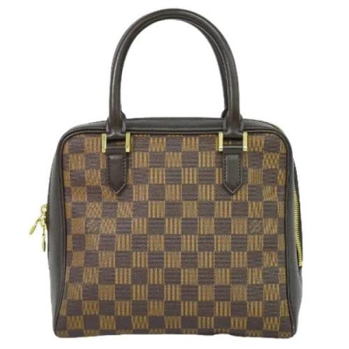 Louis Vuitton Vintage Pre-owned Canvas handvskor Brown, Dam