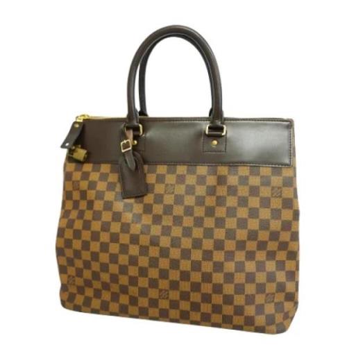 Louis Vuitton Vintage Pre-owned Canvas handvskor Brown, Dam