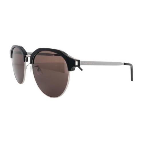 Saint Laurent Snygga SL 508/F Solglasögon Black, Unisex