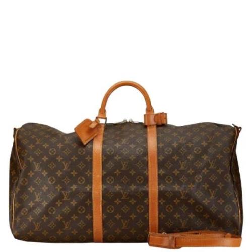 Louis Vuitton Vintage Pre-owned Canvas resvskor Brown, Dam