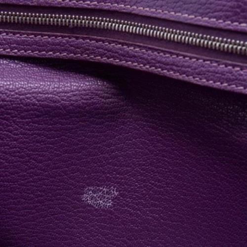 Hermès Vintage Pre-owned Laeder kuvertvskor Purple, Dam