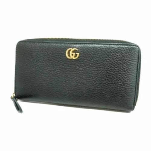 Gucci Vintage Pre-owned Laeder plnbcker Black, Dam