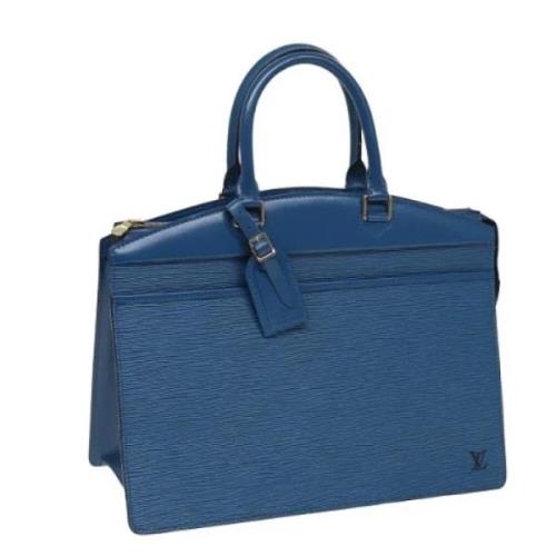 Louis Vuitton Vintage Pre-owned Laeder louis-vuitton-vskor Blue, Dam