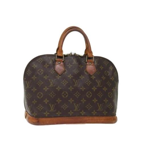 Louis Vuitton Vintage Pre-owned Canvas handvskor Brown, Dam