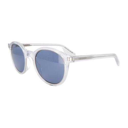 Saint Laurent Snygga SL 521 RIM Solglasögon White, Unisex