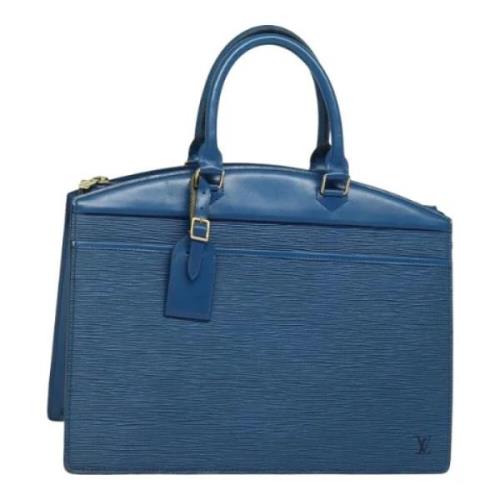 Louis Vuitton Vintage Pre-owned Laeder louis-vuitton-vskor Blue, Dam