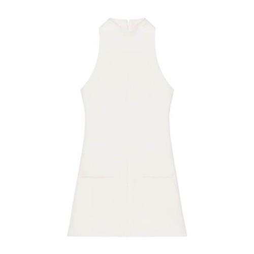 Courrèges Modern A-Line Klänning White, Dam