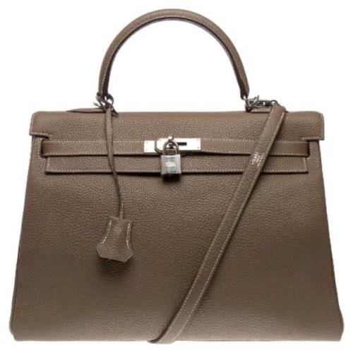 Hermès Vintage Pre-owned Laeder handvskor Brown, Dam