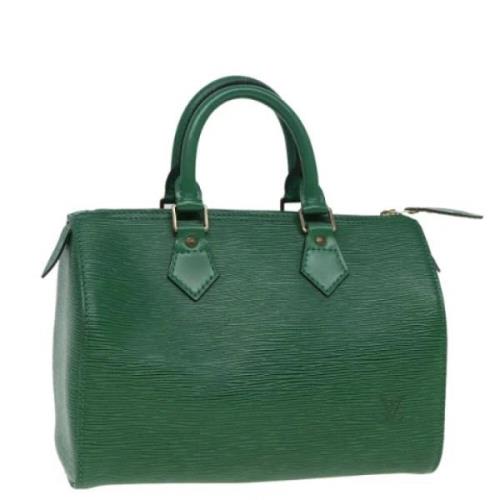 Louis Vuitton Vintage Pre-owned Laeder handvskor Green, Dam