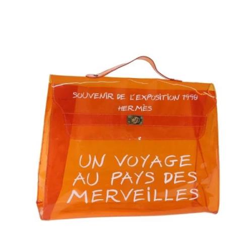 Hermès Vintage Pre-owned Tyg handvskor Orange, Dam