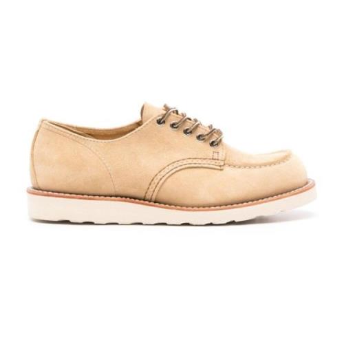 Red Wing Shoes Klassisk Moc Oxford Sko Beige, Herr