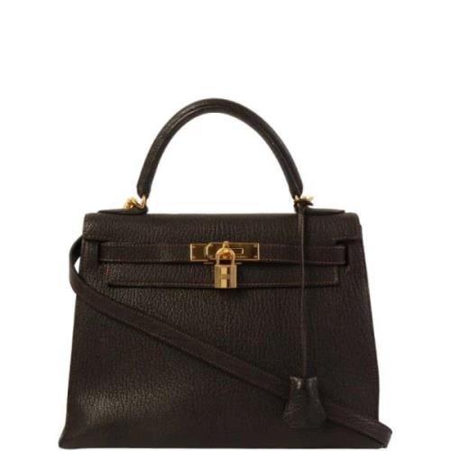 Hermès Vintage Pre-owned Laeder handvskor Brown, Dam