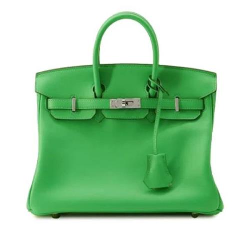 Hermès Vintage Pre-owned Laeder handvskor Green, Dam