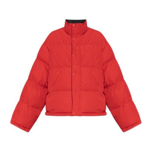 Balenciaga Vändbar vadderad jacka Red, Dam