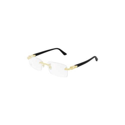 Cartier Guld Acetat Herrglasögon Yellow, Herr