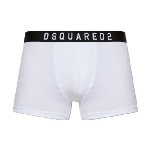 Dsquared2 Boxers med logotyp White, Herr