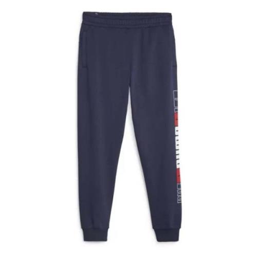 Puma Vanliga Track Pants Långa byxor Blue, Herr