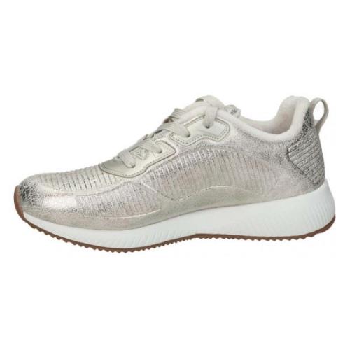 Skechers Bobs Sparkle Life Sneakers Gray, Dam