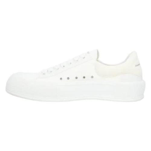 Alexander McQueen Canvas sneakers White, Herr