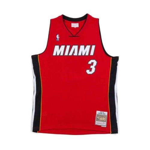 Mitchell & Ness Dwyane Wade Miami Heat Tröja Red, Herr