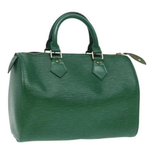 Louis Vuitton Vintage Pre-owned Laeder handvskor Green, Dam