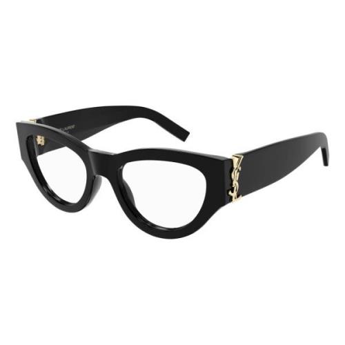 Saint Laurent Svarta Glasögonbågar SL M94 Black, Dam